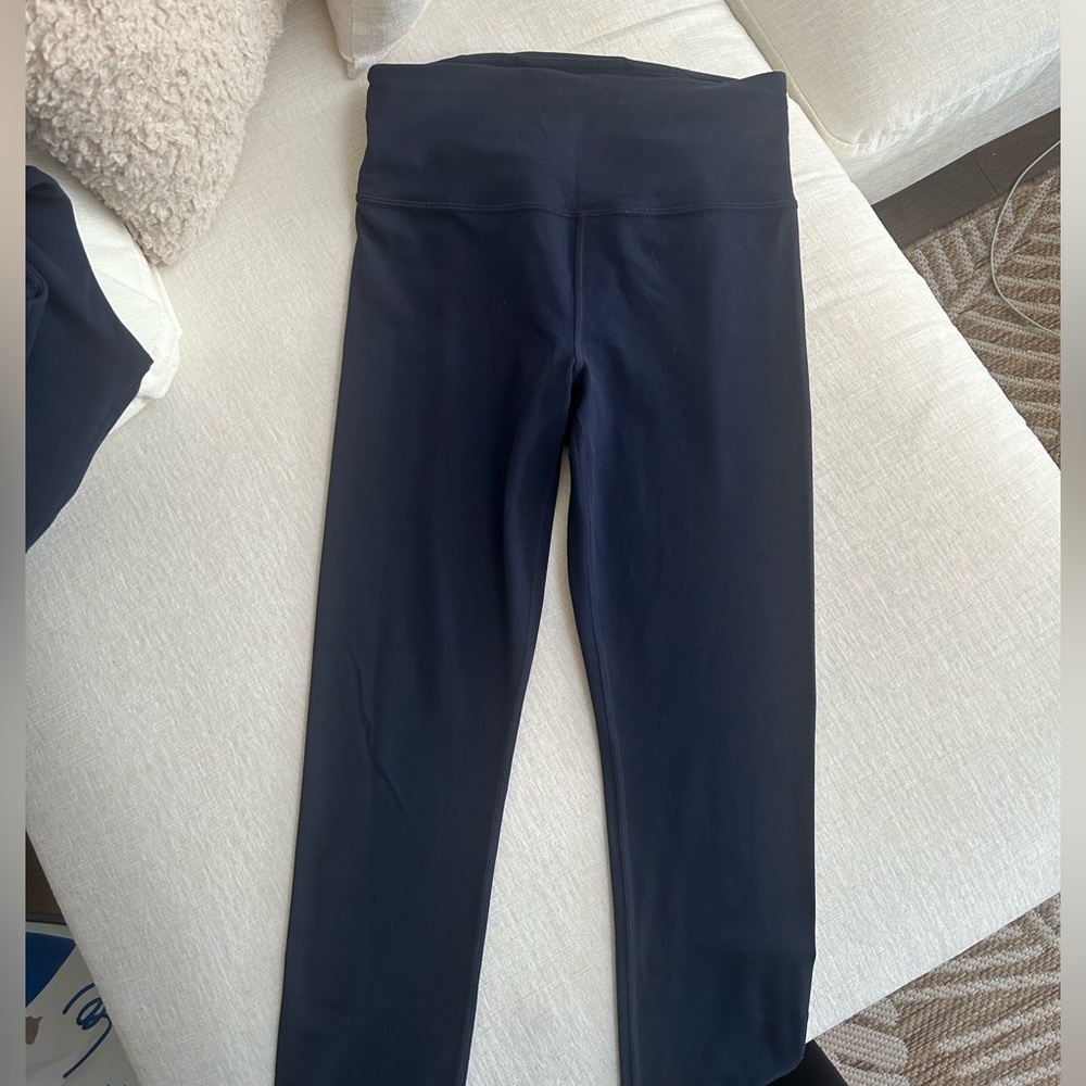 Athleta Elation Ultra High Rise 7/8 Legging - Navy